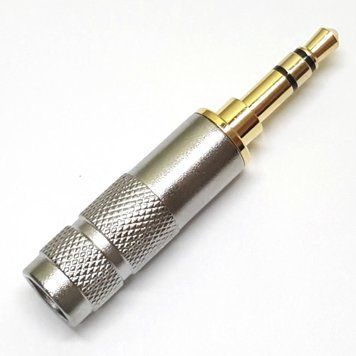 Штекер на кабель HM-082 3-pin 3.5mm Серый 3031732 фото