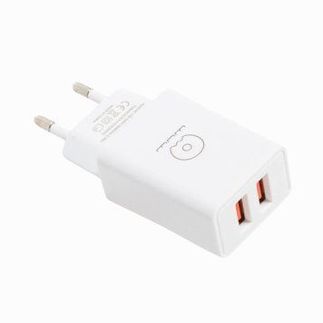 Зарядное USB C155 5V, 3.1A, 2xUSB A 15W 3047918 фото