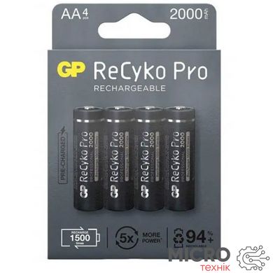 Акумулятор GP Recyko Pro 2000mAh, AA 16047 фото
