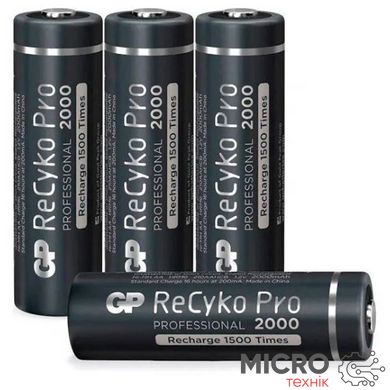 Аккумулятор GP Recyko Pro 2000mAh, AA 16047 фото