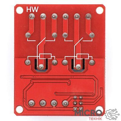 Hw279 Relay Module Купити HW-279 Модуль реле 2-канальний 12V/10A 16267 - Робототехника і ...