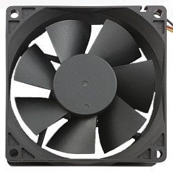 Вентилятор для PC 80мм (Gembird CASEBALL3-80x80x25) 3016543 фото
