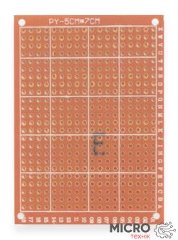 Плата макетная Гетинакс с бакелитом (50х70)мм. 3021309 фото