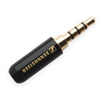 Штекер на кабель Sennheiser 4-pin 3.5mm эмаль Черный, тип Б 3033390 фото