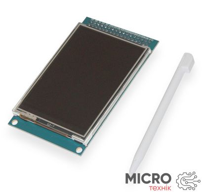 Модуль для плати STM32 LCD 2.8" color TFT, тачскрин, стілус. QDtech 3023243 фото