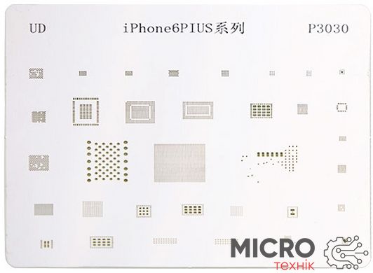 Набір трафаретів BGA, Iphone 6+ 3034091 фото
