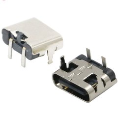 Гніздо USB Type-C 2pin кутове C-10 3048923 фото