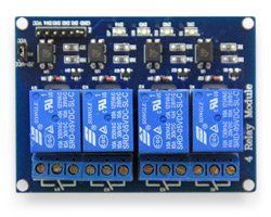 Модуль 51 AVR 4 реле 12V с опторазвязкой 3042288 фото