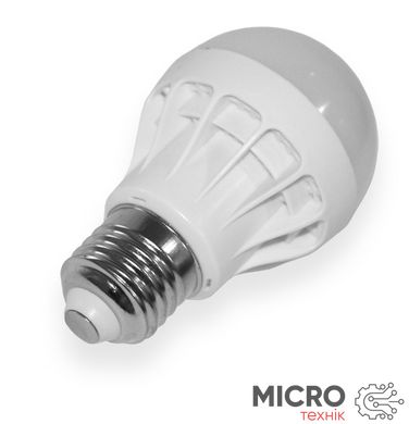 Лампа Светодиодная LED 5w холодный свет, молочный пластик 3026439 фото