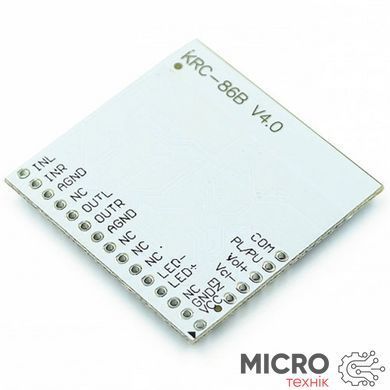 Stereo Bluetooth 4.0 аудіо модуль KRC-86B 16681 фото