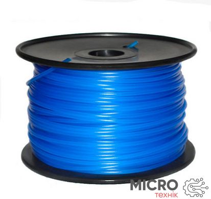 Пластик PLA 3мм колір Fluo-Blue, котушка 1кГ 3024395 фото
