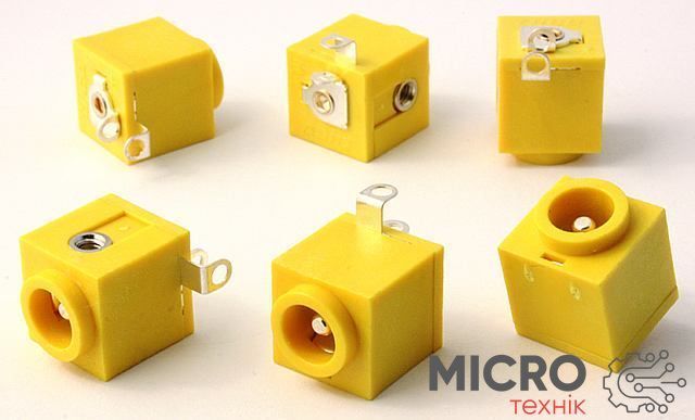 Роз'єм DC Power Jack PJ070 (2.50мм center pin) 3015749 фото