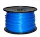 Пластик PLA 3мм цвет Fluo-Blue, катушка 1кГ 3024395 фото 1