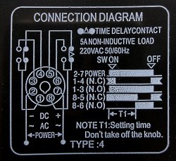 Реле годинника AH2-Y (3 хв.) 220V AC 3013832 фото