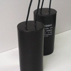 Конденсатор CBB-60 2uf 450vac 27*52 гнучкі виведення 3021255 фото