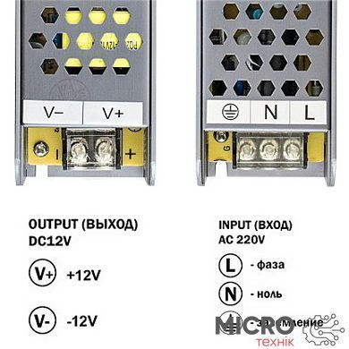 Блок питания BPU-100 (12V100W) 14592 фото