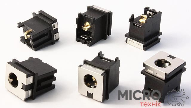Роз'єм DC Power Jack PJ071 (2.50мм center pin) 3015750 фото