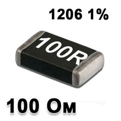 Резистор SMD 100R 1206 1% 3002207 фото