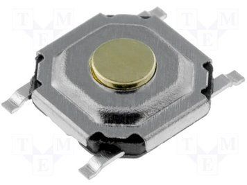 Кнопка SMD TS-C005 (5.2*5.2*1.7H) 6684 фото