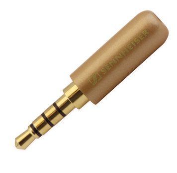 Штекер на кабель Sennheiser 4-pin 3.5mm емаль Охра, тип Б 3033391 фото