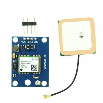 GPS модуль GY-GPS6MV2 на чипі UBLOX NEO-6m з антеною 3039934 фото