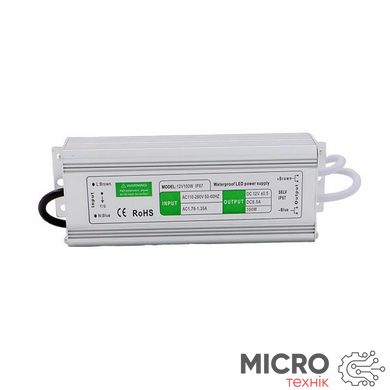 Адаптер для світлодіодних стрічок 100W 12V IP67 3045243 фото