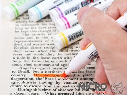 Набір маркерів для виділення тексту (highlighter) G-0510Т, 6 кольорів, 3мм 3038662 фото