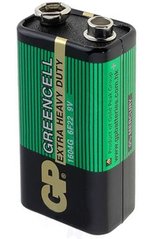 Батарейка Крона 6f22 1604g-S1 соляна (зелена трей) 3010914 фото
