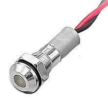 Сигнальний індикатор HS6F-LED 12vdc Червоний 3037325 фото