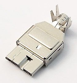 Вилка USB-30-03-MC разъем 3.0 mini типа на кабель 3015379 фото