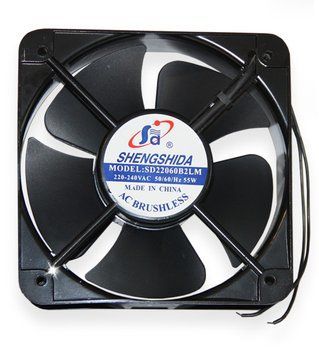 Вентилятор 200х200х60мм 220vac SD22060B2LM (Shengshida) 3027357 фото