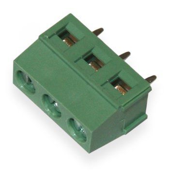 Клеммник винтовой XK127v-5.0-03p (сталь) Зеленый 3028350 фото