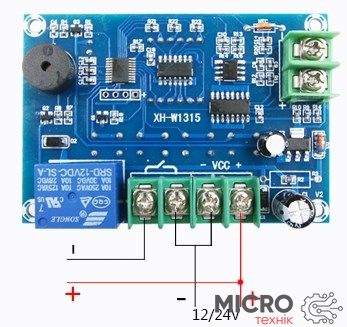 Модуль електронний Термостат XH-W1315 3034203 фото