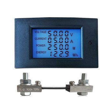 Модуль Енергометр-ватметр 100V 100A WZ-DM100 3043828 фото