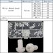 Набір пластикового кріплення М2.5 120шт. гвинт, гайка, молочний PA66 3047330 фото 2