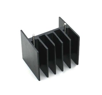 Радіатор алюмінієвий 25*30*24MM Aluminum heat sink (with pin) 3020654 фото