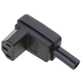 Гніздо мережеве C13 AC-006 кутове верт. 90&deg; для кабелю (мідь) 3052063 фото
