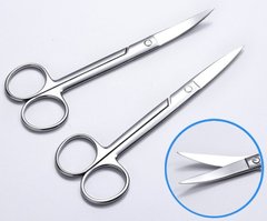 Хирургические ножницы с изогнутым наконечником, 180 мм. 3043890 фото