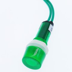 Сигнальный индикатор XDN1-C-LED L=150mm 220VAC Зеленый 3047577 фото