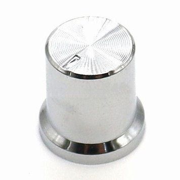 Ручка на вісь 6мм Зірка 15x15мм Silver 3042263 фото