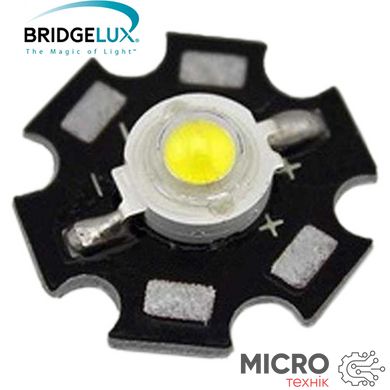 LED BRIDGELUX 3W 6500K-STAR 14818 фото