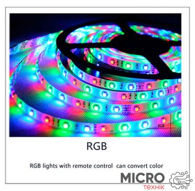 Контроллер RGB Светодиодная лента 5м+пульт. 3035098 фото