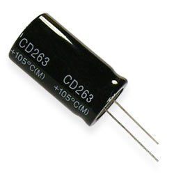 Конденсатор CD263 2200uF 25V 13*25 105C [Low ESR] 3018314 фото