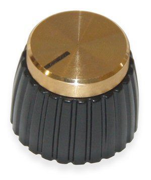 Ручка на вісь 6мм Зірка MARSHALL STYLE KNOB, GOLD 6*18T 3024445 фото
