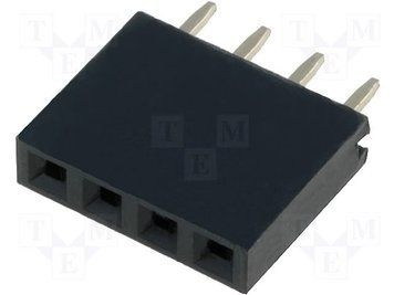 Роз'єм 4 pin PBS1X04/ZL262-4SG 6175 фото