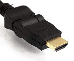 Кабель HDMI to HDMI 3m v1.3,19m/M, Поворотні роз'єми 3015117 фото