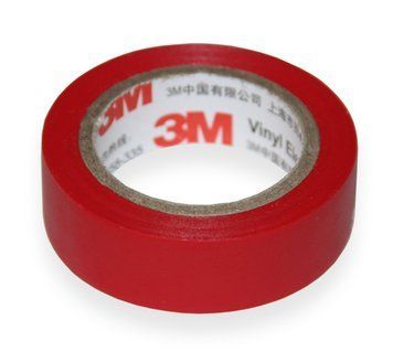 Ізолента 3M 1500 ПВХ ЧЕРВОНА [18мм x 10м] 3028640 фото