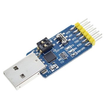 Перетворювач CP2102 інтерфейсів USB-UART, RS232 та RS485 3039920 фото