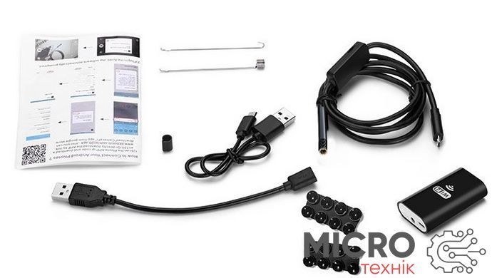 Эндоскоп - Android IP67, d=8mm, 1MPix, 8LED, WiFi, uUSB, 5m 3040388 фото