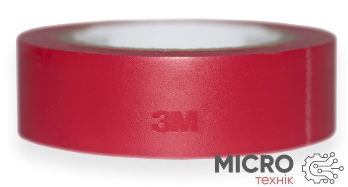 Ізолента 3M 1500 ПВХ ЧЕРВОНА [18мм x 10м] 3028640 фото